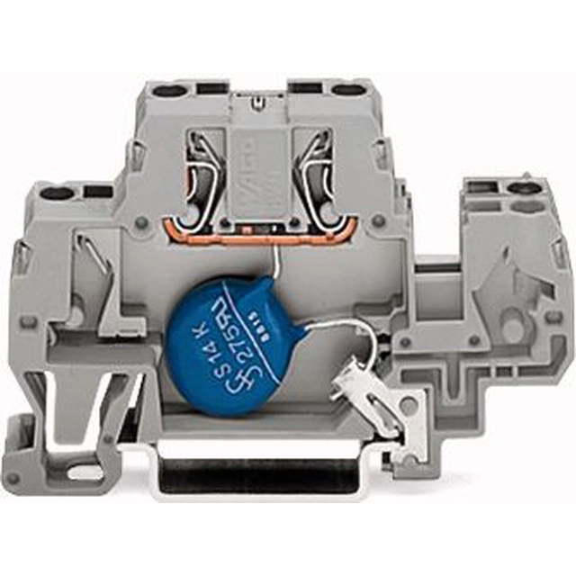 Wago Bloque de terminales con varistor 24V DC gris (870-523/281-582)