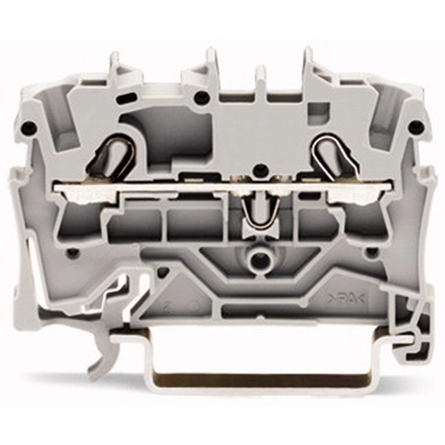 Wago Doorvoerconnector 2-przewodowa voor Ex e II toepassingen grijs 24/32A - 2002-1201