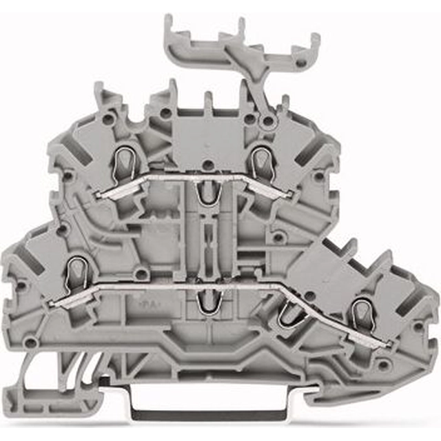 Wago Doppelstockverbinder 1,5mm2 grau (2000-2231)