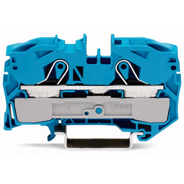Wago dovodni priključek 2-przewodowa 36,9x69,8mm modra - 2016-1204