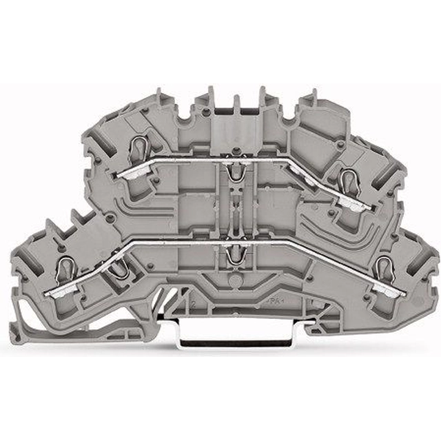 Wago Dubbeldeks doorvoerconnector (2002-2601)