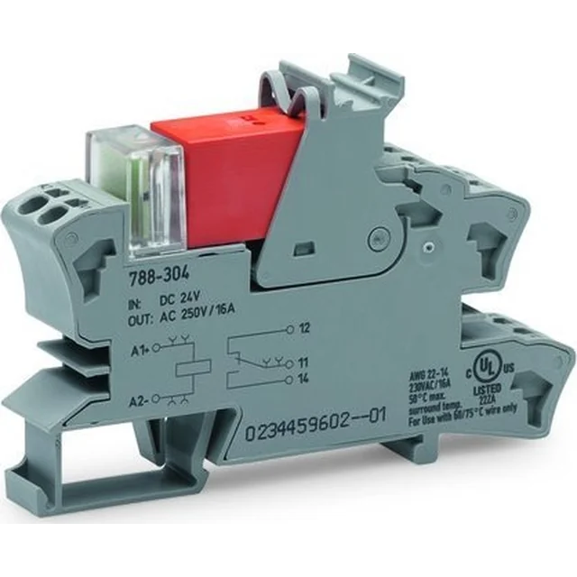 Wago Podstawka til przekaźnikiem 12V DC 1p 788-303