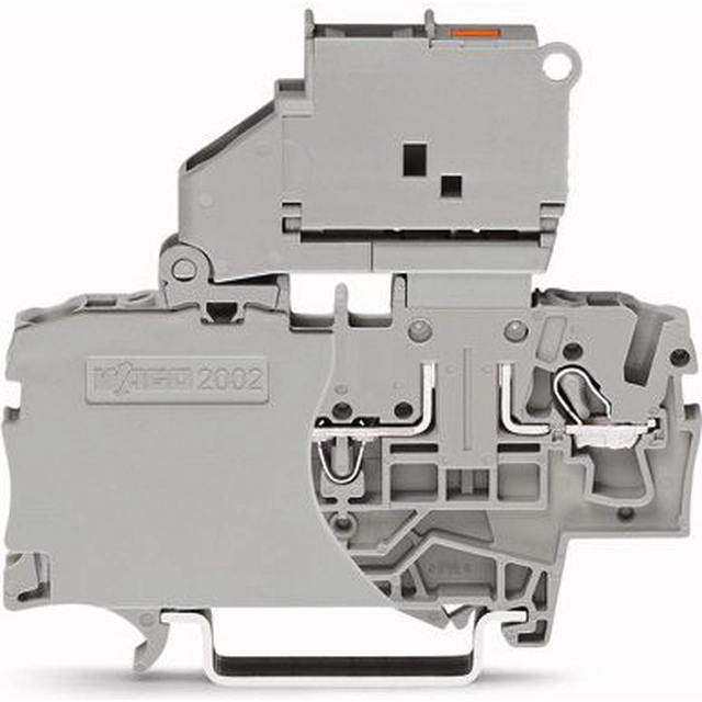 Wago Złączka 2-przewodowa 2,5mm2 bezpiecznikowa szara (2002-1611/1000-836)