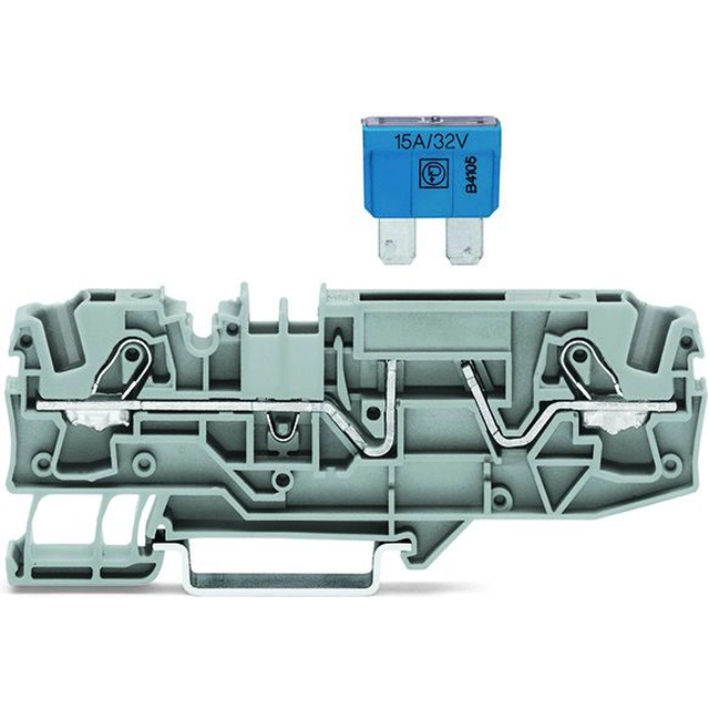 Wago Złączka 2-przewodowa 6mm2 brezpiecznikowa szara (2006-1681)