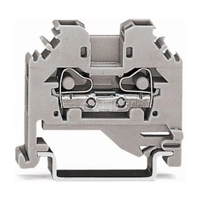 Wago Złączka szynowa 2-przewodowa 4mm2 szara (281-101)