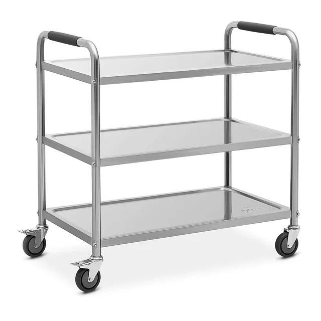 Waiter's trolley 3 shelves, 195kg, 87x47cm