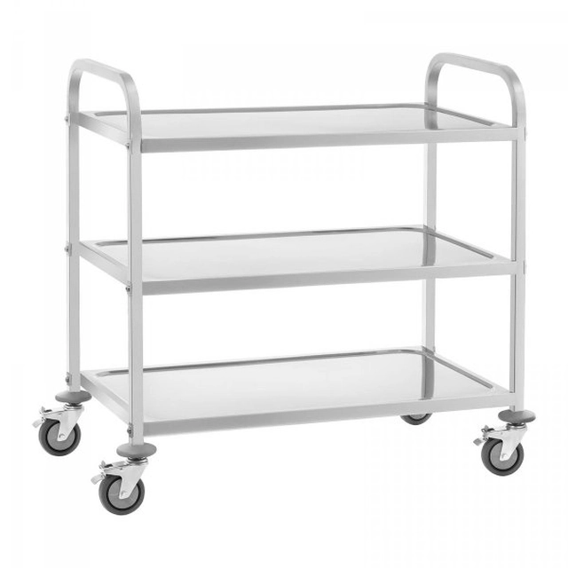 Waiter's trolley - 3 shelves - up to 150 kg ROYAL CATERING 10010985