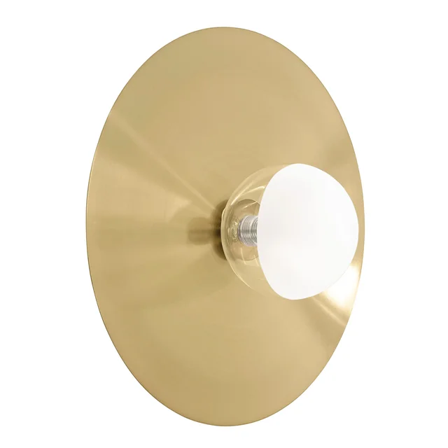 WALL LAMP, WALL LAMP APP1419-W BLACK/GOLD