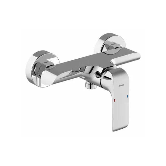 Wall mixer Ravak Flat, shower FL 032.00/150 chrome