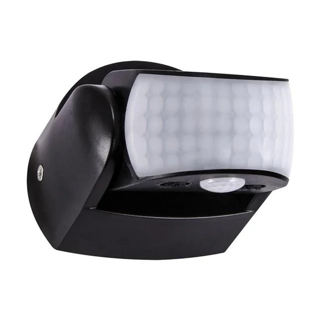 Wall motion sensor PATROL 2xPIR BLACK