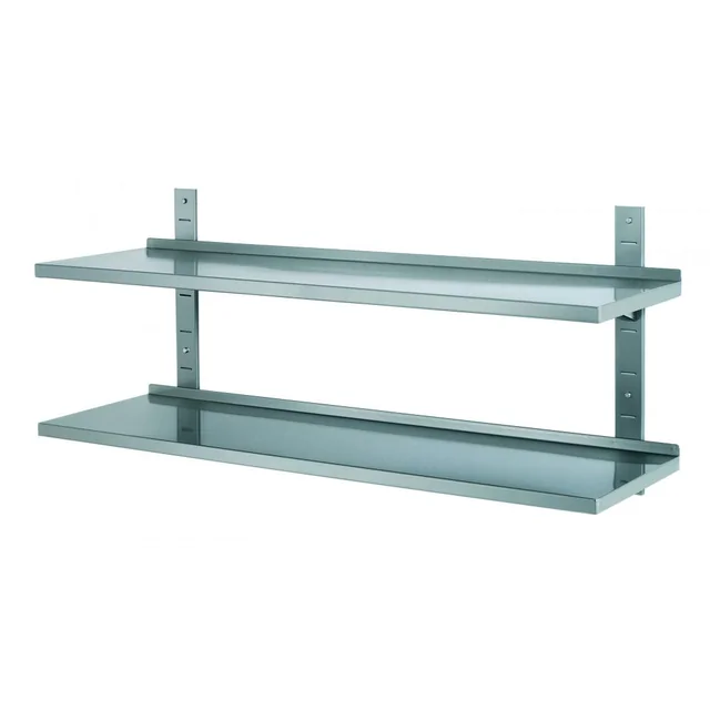 Wall shelf 1200x355x27, StCrNi