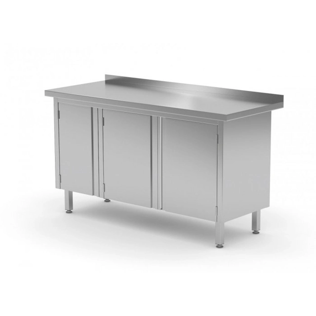 Wall table, cabinet with hinged doors 1400 x 700 x 850 mm POLGAST 128147-3 128147-3