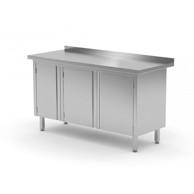 Wall table, cabinet with hinged doors 1500 x 700 x 850 mm POLGAST 128157-3 128157-3