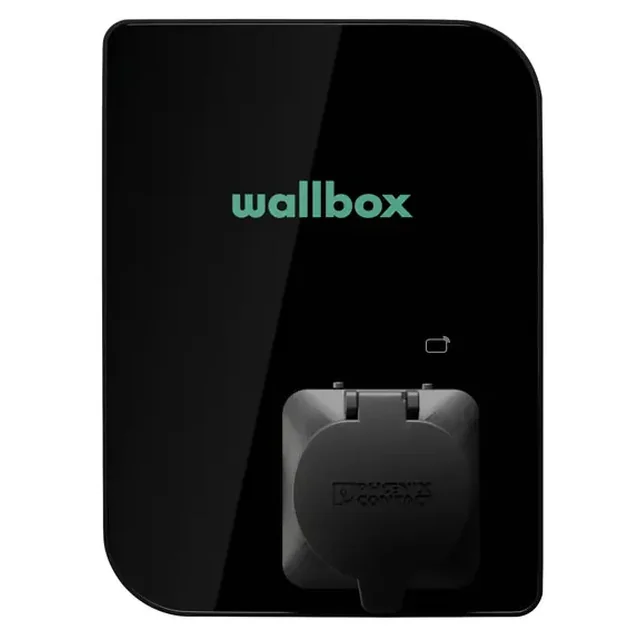 WALLBOX COPPER SB (22KW / ГНЕЗДО / ТИП 2 / ЧЕРНО)