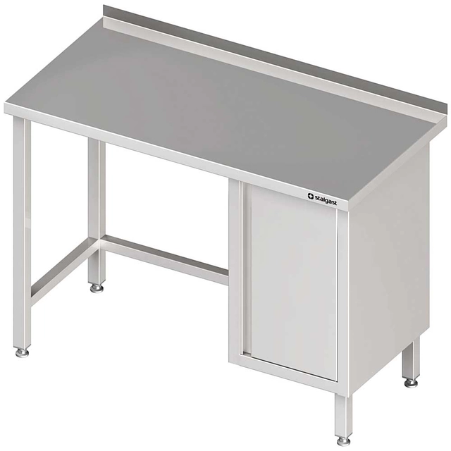 Wandtisch mit Schrank (P), ohne Regal 1900x700x850 mm