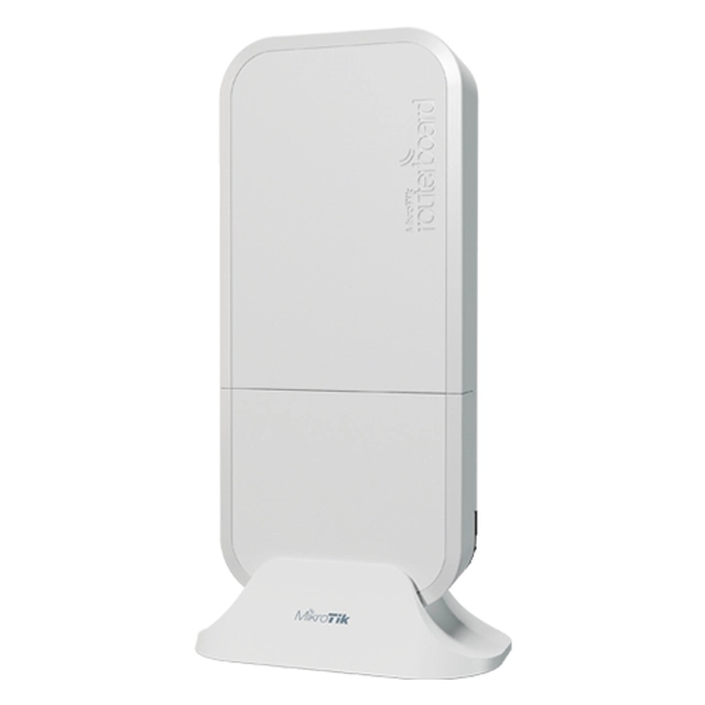 wAP ac, 2 x Gigabit, 802.11b/g/n 2.4Ghz, 802.11an/ac 5GHz, fehér kültéri, PoE injektor - MikroTik RBwAPG-5HacD2HnD