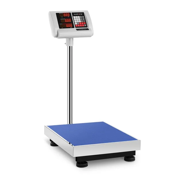 Warehouse platform scale counting 40x50cm power supply + battery 150kg / 10g