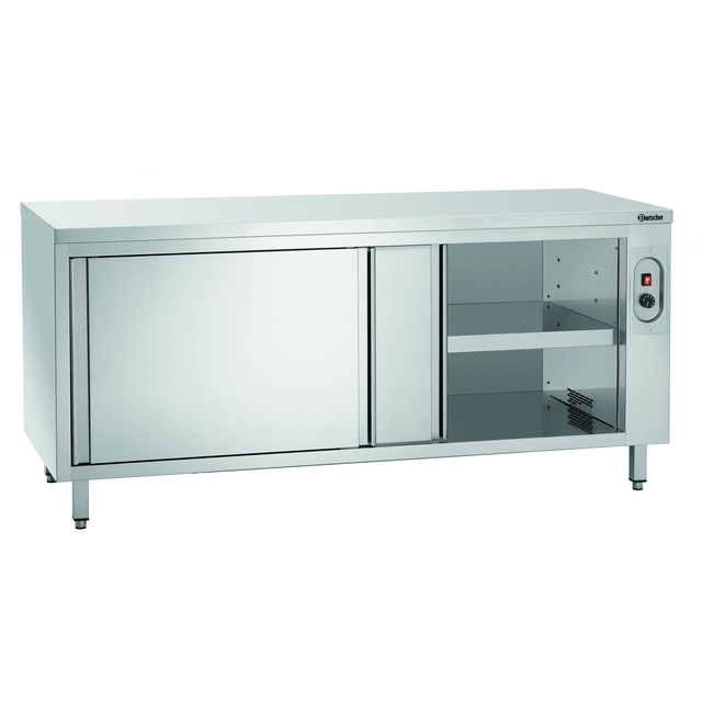 Wärmeschrank 1800x700x850 ohne Kante Bartscher