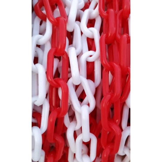 Warning plastic chain 6mm-25m LAN-6-25BC