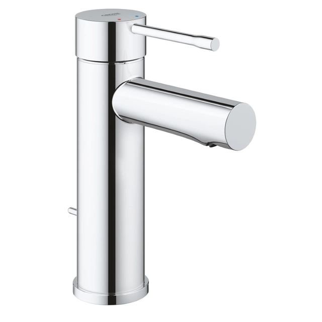 Waschtischmischer GROHE Essence New, S-Größe, gerade, Chrom