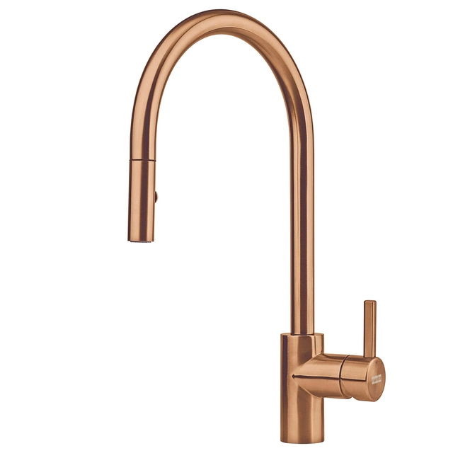 Washbasin faucet Franke Eos-Neo, with pull-out shower, Copper