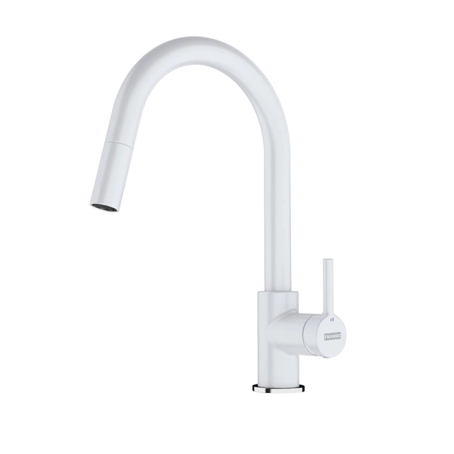 Washbasin faucet Franke Lina, with pull-out shower, Glacier