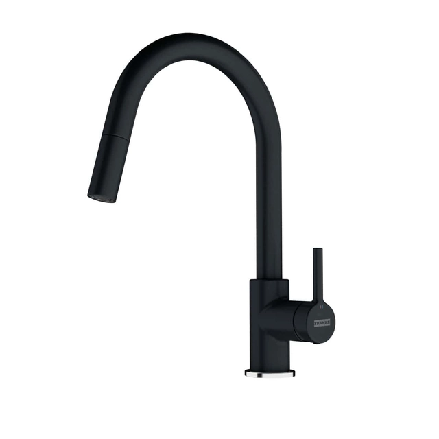 Washbasin faucet Franke Lina, with pull-out shower, Onyx