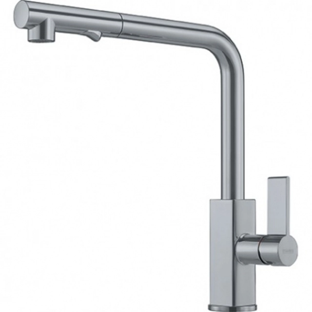 Washbasin faucet Franke Maris, with pull-out shower, Stainless steel
