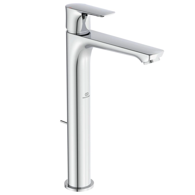 Washbasin faucet Ideal Standard Connect Air, chrome, high, with bottom valve