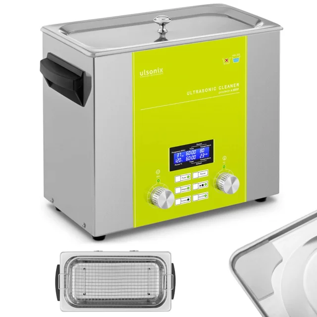 Washer ultrasonic bath purifier LED 6 l 240 W