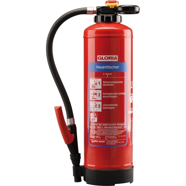 Water charging extinguisher 6 liters WH 6 PRO Gloria