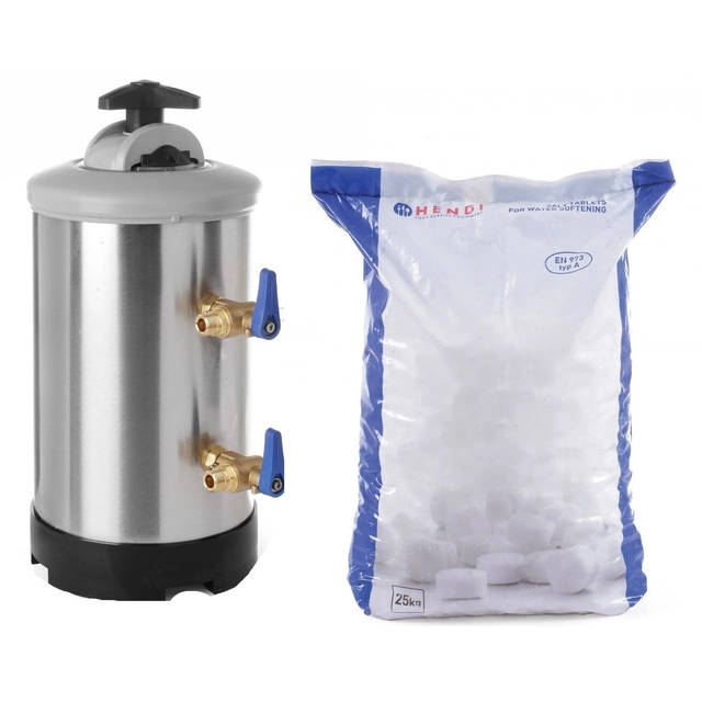 Water softener catering 8L + salt supply | Hendi