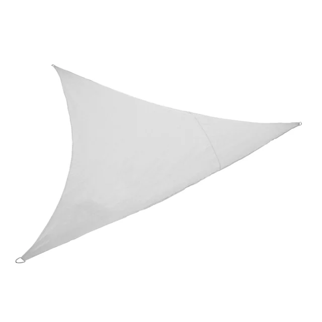 Waterproof shade sail 3x3x3 Bluegarden L.Grey