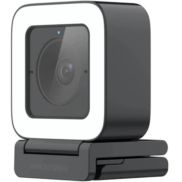 WEB stebėjimo kamera 2 Megapikselių objektyvas 3.6mm Plug and play mikrofonas Hikvision IDS-UL2P/BK