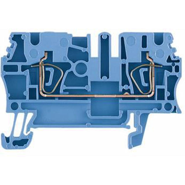 Weidmuller Feed-through terminal block 2-przewodowa 2,5mm2 blue (1608520000)