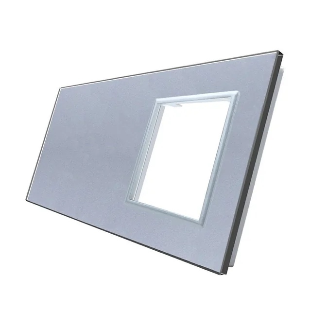 WELAIK double glass panel 0+zás - gray