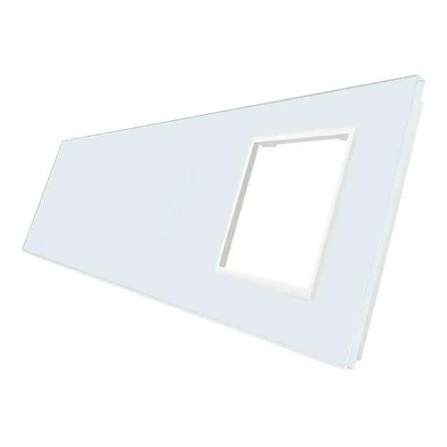 WELAIK triple glass panel 0+0+zás - white