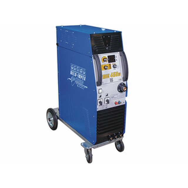 Weldi MIG-4500 SW electrodo consumible gas de protección transformador soldador 40 - 450 A | 400 V