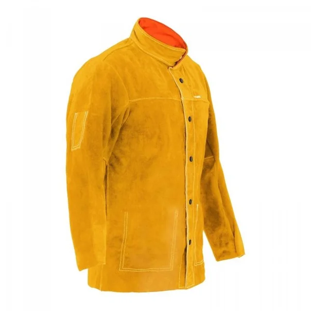 Welding jacket - size L - leather STAMOS 10021099 SWJ02L