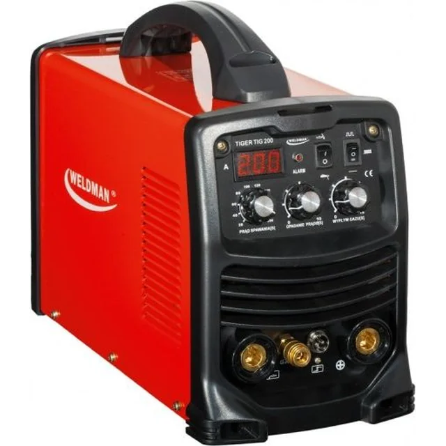 Weldman Tiger TIG inverter generator 200 DC HF PULS