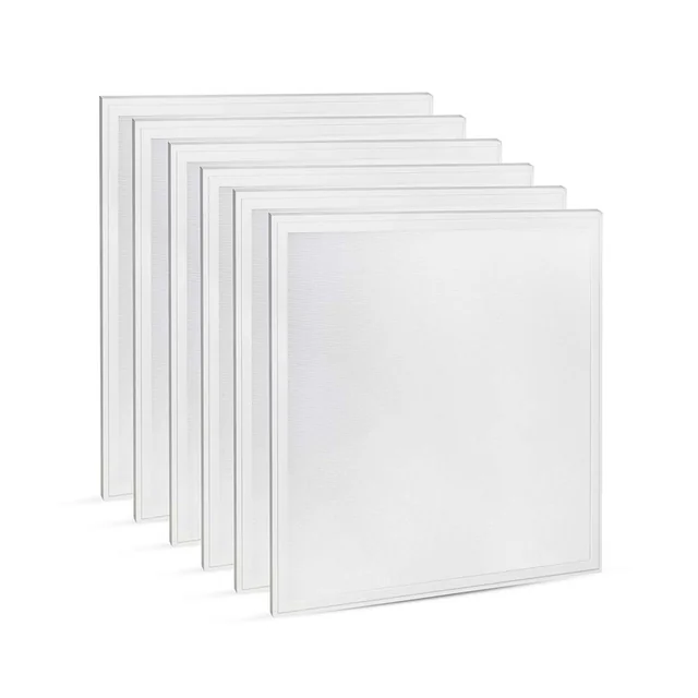 White LED Panels - 60x60 - IP20 - 40W - 4950 Lumens - 4500K 6 Pcs/Pack