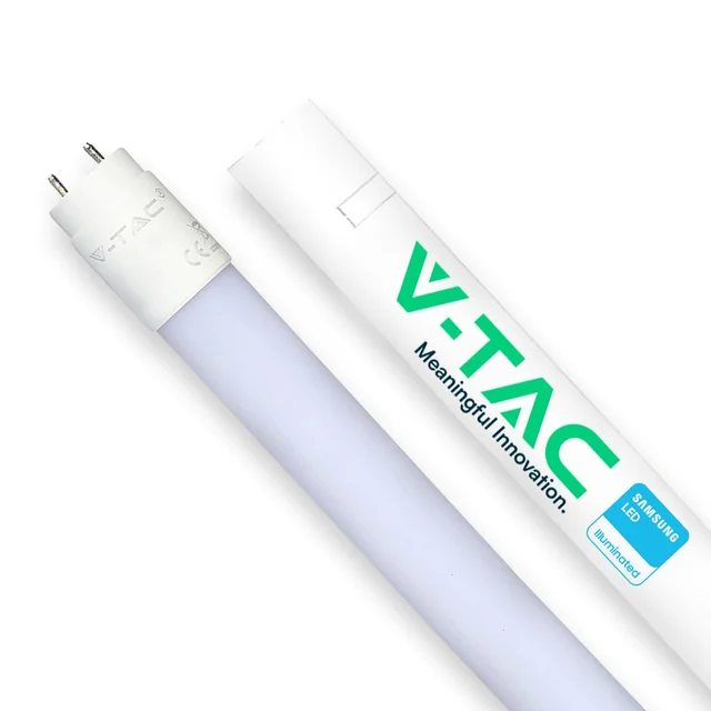 White LED T8 Tubes - Samsung - IP20 - 16.5W - 1850 Lumens - 3000K - 5 Years - 120CM