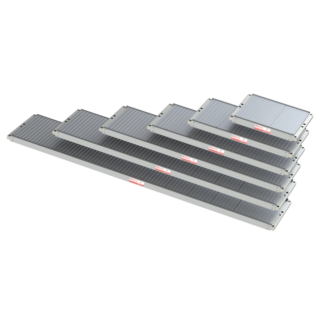 Wide aluminum platform