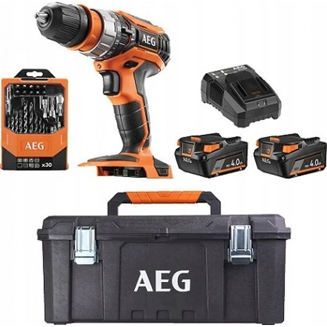 Wiertarka AEG Cordless impact drill AEG BSB18C2X-402TB