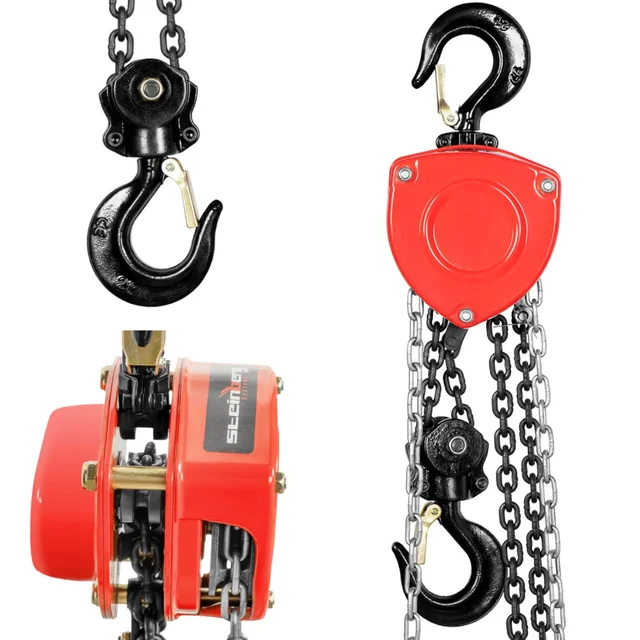 Winch chain hoist chain hoist 2000 kg / 5 m