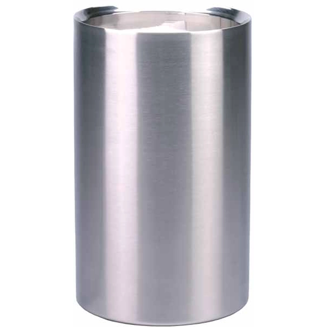 Wine cooling container, stainless steel, matte finish DE-00282