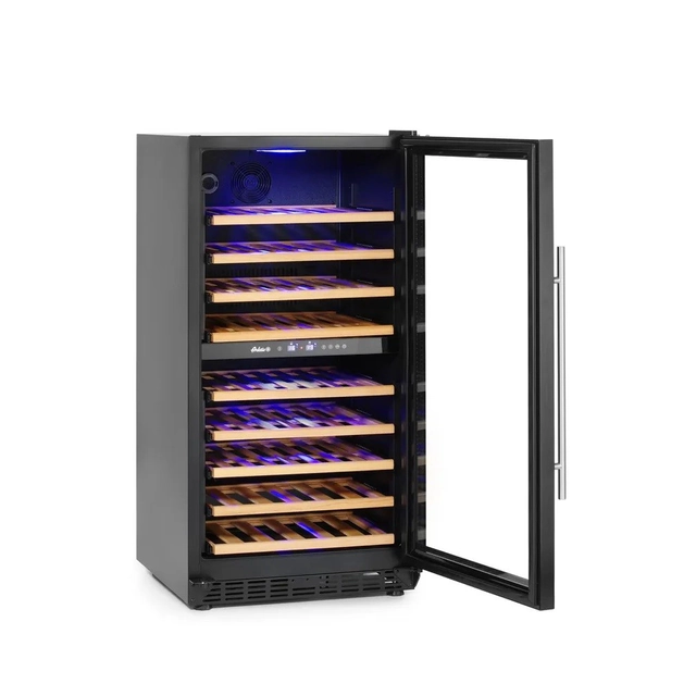 Wine fridge 2-strefowa 72 bottles 240L Hendi 237557