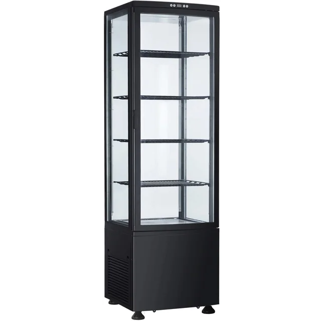 Witryna chłodnicza cukiernicza | LED | 235 l | RTC237BE (RTC235 Black)