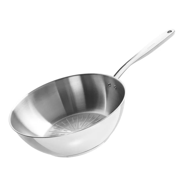 Wok 28 cm Celá oceľ čistá 1065629