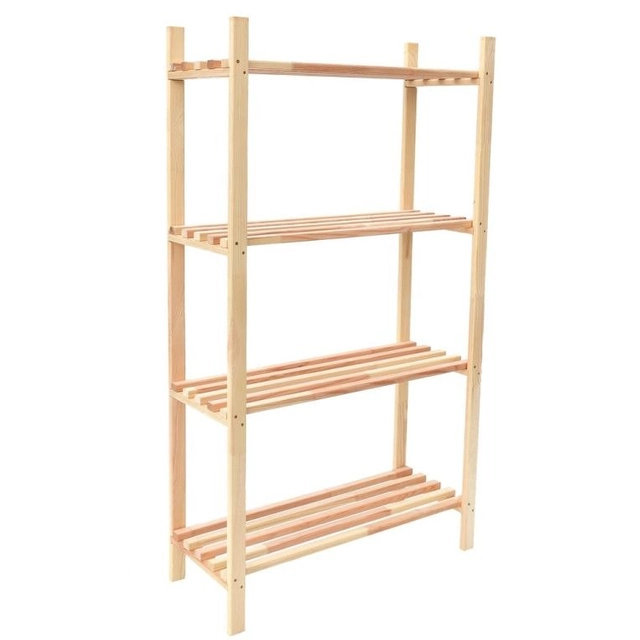 Wooden bookcase 4 shelfs